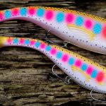 Soft Plastic Shad - Rainbow Trout