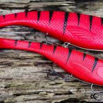 Soft Plastic Shad - Red Perch