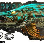 Large format boat sticker set.