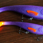 Soft Plastic Shad - Purple Tang