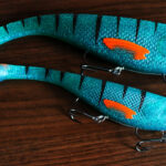 Soft Plastic Shad - Glitter Perch