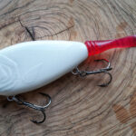 Piranha Tailbait - Pearl White